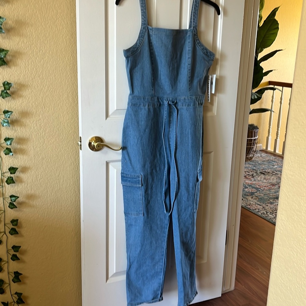 Women’s denim jumpsuit